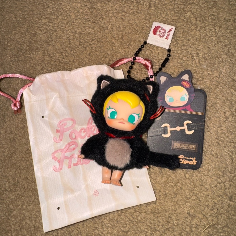 Secret Baby Molly Pocket of Friendship Vinyl Plush Pendant